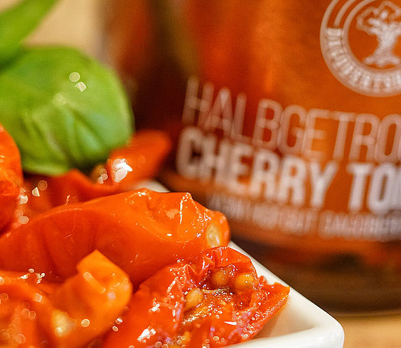 Halbgetrocknete Cherry-Tomaten 